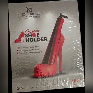Cinderella Shoe Hair Tool Holder - Red